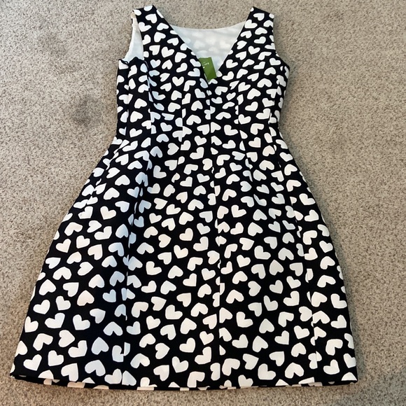 🌟 NWT Kate Spade “Dancing Hearts Domino Dress”, size 0.🌟 - Picture 12 of 16